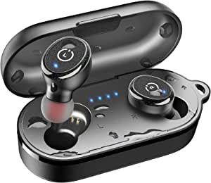 TOZO T10 Bluetooth-hörlurar trådlösa in-ear hörlurar sport